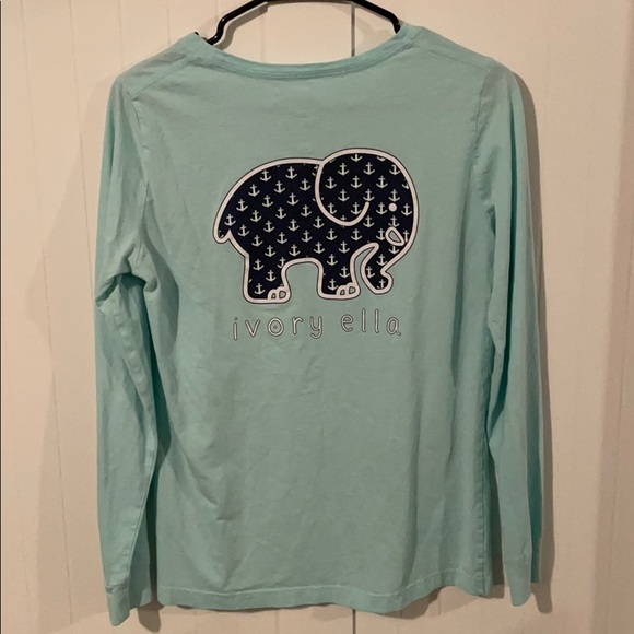 Ivory Ella Women’s Small Anchor long sleeve shirt - Picture 6 of 6